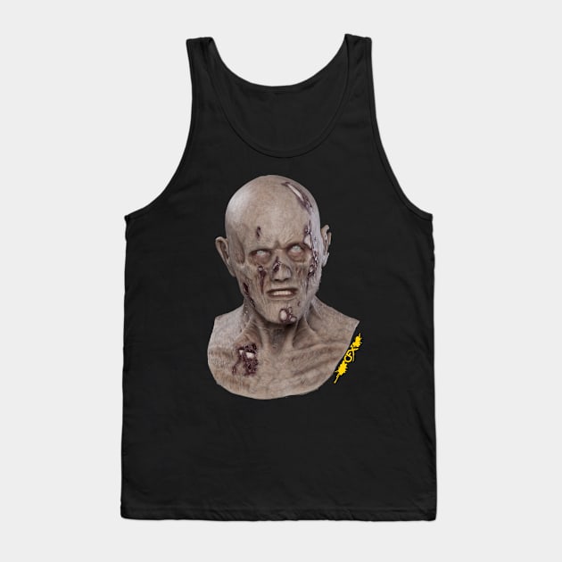 Crusty the Zombie Tank Top by CFXMasks